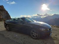 gebraucht BMW 420 i Cabrio M Sport Navi Kamera Leder schwarzm.