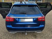 Gebraucht Mercedes C200 184 PS (135 kW) 2018 Blau Kombi