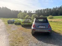 Second-hand Abarth 595C Esseesse 180 CP (132 kW) 2020 Gri Cabrio