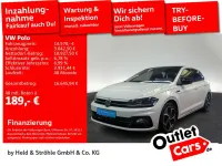 Gebraucht VW Polo Highline 116 PS (85 kW) 2019 Pure white / dach schwarz Kleinwagen