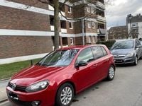 Second-hand VW Golf VI 105 CP (77 kW) 2011 Roșu Hatchback