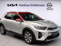 Gebraucht Kia Stonic Vision 101 PS (74 kW) 2022 (r4s) seidensilber met./rot SUV