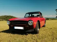 Gebraucht Triumph TR6 95 PS (69 kW) 1971 Rot Cabrio