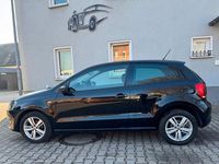 Gebraucht VW Polo Match 60 PS (44 kW) 2012 Schwarz Kleinwagen