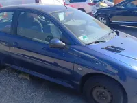 Gebraucht Peugeot 206 2001 Blau Kleinwagen