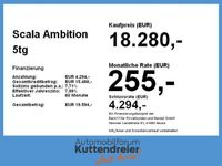 gebraucht Skoda Scala Ambition 5tg Navi SmartLink Kamera LED SHZ