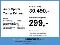 Ny Opel Astra Edition 131 HK (96 kW) 2026 Blå Stationcar