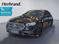 Gebraucht Mercedes E220 AMG 197 PS (144 kW) 2024 Metalliclack obsidianschwarz m Limousine