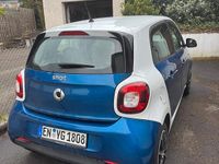 Używany Smart ForFour 91 KM (66 kW) 2015 Niebieski Hatchback