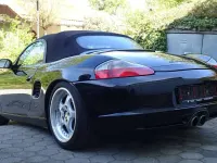 Gebraucht Porsche Boxster S 260 PS (191 kW) 2002 Tiefschwarz Cabrio