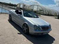 Gebraucht Mercedes CLK320 218 PS (160 kW) 1999 Silber Cabrio