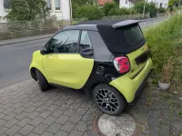 Gebraucht Smart ForTwo Electric Drive Exclusive 60 kW (82 PS) 2020 Grün Cabrio