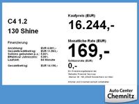 Gebraucht Citroën C4 Shine 131 PS (96 kW) 2023 Olbia blau Limousine