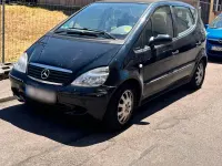 Gebraucht Mercedes A160 Elegance 101 PS (74 kW) 2002 Schwarz Kleinwagen