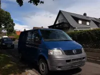 Usata VW Transporter 102 CV (75 kW) 2009 Blu Furgone