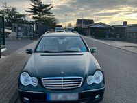 Gebraucht Mercedes C180 2007 Schwarz Limousine