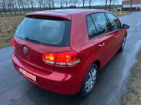 Gebraucht VW Golf VI Comfortline 80 PS (58 kW) 2009 Rot Kleinwagen