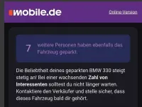 Gebraucht BMW 330 231 PS (169 kW) 2002 Schwarz Cabrio