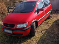 Gebraucht Opel Zafira 101 PS (74 kW) 2001 Rot Van / Kleinbus