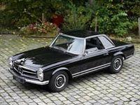 Gebraucht Mercedes 230 150 PS (110 kW) 1964 Schwarz Cabrio