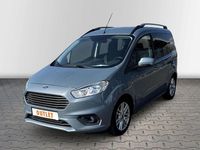 Gebraucht Ford Tourneo Courier Titanium 101 PS (74 kW) 2019 Metallblau metallic Van / Kleinbus
