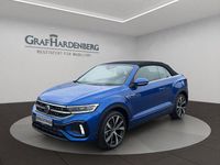 Gebraucht VW T-Roc Cabriolet R-line 150 PS (110 kW) 2025 Blau Cabrio