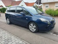 Gebraucht Opel Zafira Tourer Edition 140 PS (102 kW) 2012 Blau Van / Kleinbus