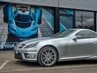 Gebraucht Mercedes SLK350 272 PS (200 kW) 2006 Silber Cabrio