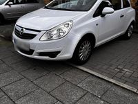 Gebraucht Opel Corsa Eco 2009 Weiß Kleinwagen