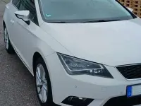Używany Seat Leon Style 125 KM (91 kW) 2015 Biały Coupe