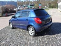 Gebraucht Skoda Fabia Ambiente 60 PS (44 kW) 2010 Stormblau metallic Kleinwagen