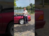 Gebraucht Mercedes SL500 320 PS (235 kW) 1993 Rot Cabrio