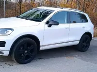 Gebraucht VW Touareg 262 PS (192 kW) 2015 Weiß SUV