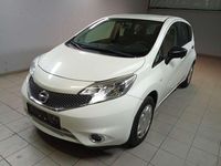 Gebraucht Nissan Note Visia 80 PS (58 kW) 2016 Weiß Van / Kleinbus