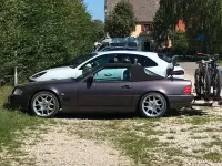 Gebraucht Mercedes SL320 231 PS (169 kW) 1994 Violet Cabrio