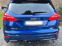 Gebraucht Ford Focus ST-Line 125 PS (91 kW) 2016 Blau Kombi