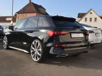 Używany Audi A3 S-Line 150 KM (110 kW) 2022 Czarny Sedan/Limuzyna