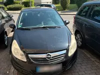 Gebraucht Opel Corsa 80 PS (58 kW) 2008 Schwarz Kleinwagen