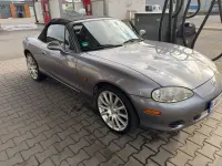 Gebraucht Mazda MX5 110 PS (80 kW) 2004 Grau Cabrio