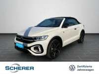 Gebraucht VW T-Roc Cabriolet Karmann 150 PS (110 kW) 2025 Ascotgrau / schwarz Cabrio