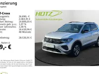 Neu VW T-Cross 95 PS (69 kW) 2026 Rauchgrau metallic SUV