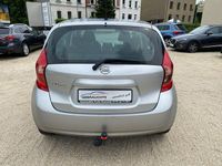 Second-hand Nissan Note Acenta 98 CP (72 kW) 2014 Argintiu Monovolum