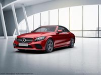 Gebraucht Mercedes C200 AMG 184 PS (135 kW) 2018 Manufaktur lack manufaktur hyazinthrot metallic Cabrio