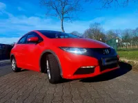 Gebraucht Honda Civic 110 PS (80 kW) 2012 Rot Kleinwagen