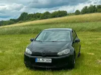 Gebraucht VW Golf VI Comfortline 80 PS (58 kW) 2011 Schwarz Kleinwagen
