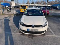 Gebraucht VW Golf VI Match 104 PS (76 kW) 2012 Weiß Kleinwagen