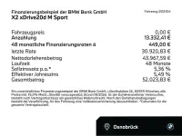 Neu BMW X2 M Sport 163 PS (119 kW) 2026 Skyscraper grau (grau) SUV