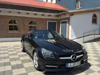 Gebraucht Mercedes SLK250 AMG line 204 PS (150 kW) 2012 Schwarz Cabrio