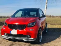Gebraucht Smart ForTwo Cabrio Brabus 136 PS (100 kW) 2016 Rot Cabrio