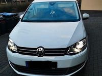 Gebraucht VW Sharan Highline 184 PS (135 kW) 2015 Weiß Van / Kleinbus